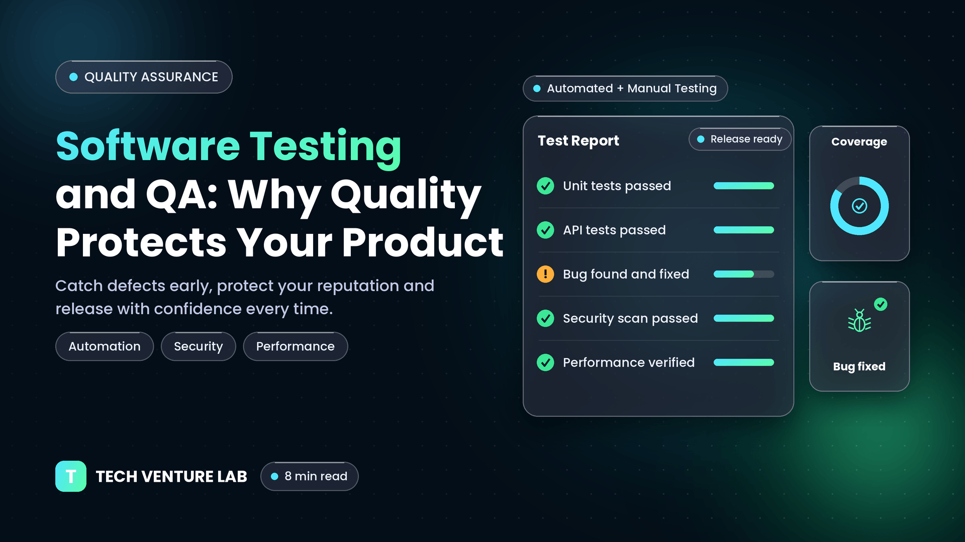 Software testing and QA guide for reliable products – Tech Venture Lab