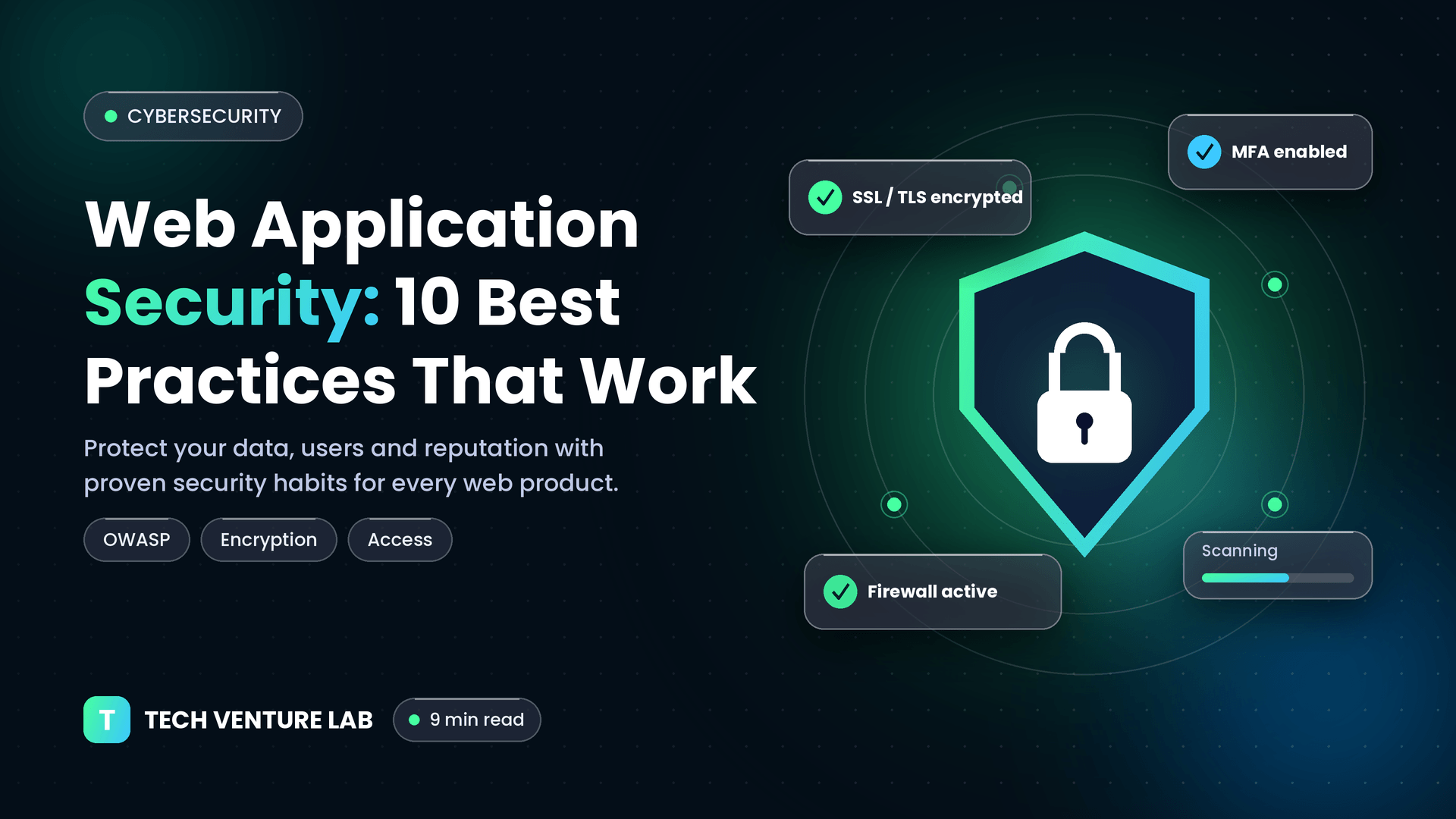Web application security best practices – Tech Venture Lab
